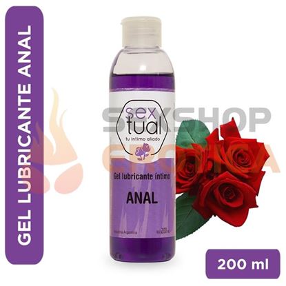 Gel estimulante con aroma a rosas